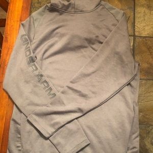 Men’s under armor hoodie with pockets grey medium